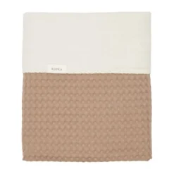Koeka Amsterdam Wafel Wiegdeken - Cotton Fleece - Natural