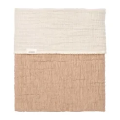 Koeka Rivoli Ledikantdeken - Maat 100 x 150 - Caffe