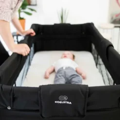 Koelstra Travelsleeper T5 Campingbedje Met Verhoger - Truffle Grey
