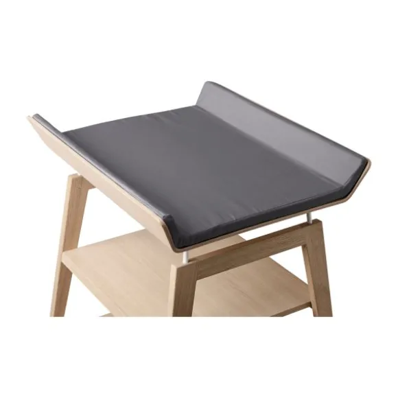 Leander Linea Aankleedkussenhoes - Cool Grey