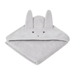 Liewood Albert Rabbit Badcape Rose