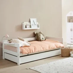 LIFETIME Breeze Eenpersoonsbed - Wit Gelakt