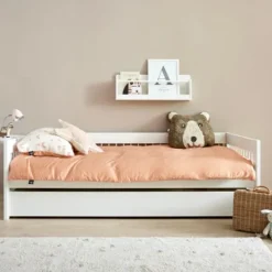 LIFETIME Breeze Eenpersoonsbed - Wit Gelakt