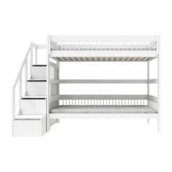 LifeTime Breeze Stapelbed – Trapkast – Rolbodem