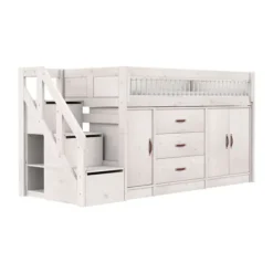 LIFETIME Halfhoogslaper – All‑In‑One / Premium White Wash