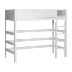 LIFETIME Kidsrooms Hoogslaper Luxe Rechte Trap Whitewash