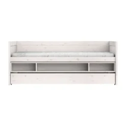 LIFETIME Kidsrooms Kajuitbed Met Opbergbox en Bedlade - Whitewash