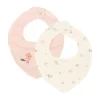 Little Dutch Bandana Slab Hydrofiel - Set van 2 - Fairy Blossom & Blossom