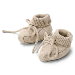 Little Dutch Gebreid Overslag Vestje - Maat 44 - Soft Beige Melee