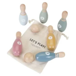 Little Dutch Houten Bowlingset