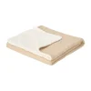 Little Dutch Ledikantdeken Gebreid/Fleece - Pure - 110 x 140 cm - Soft Beige