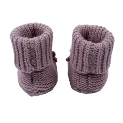 Lodger Knit Slofjes - 0-6 Mnd - Silk