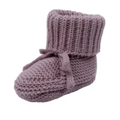 Lodger Knit Slofjes - 0-6 Mnd - Silk