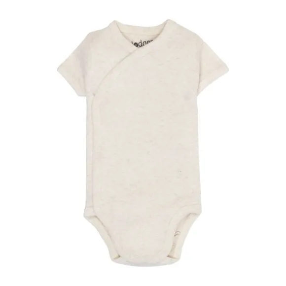 Lodger Melange Romper Korte Mouw - Maat 56 - Birch