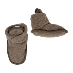 Lodger Slofjes - Teddy Fleece - Buffalo - 0-3M
