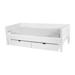 Manis-h Combinatiebed Met Lattenbodem En 2 Lades - SIF - 90x200 cm