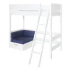Manis-h FENRIS Combinatie Hoogslaper Met Lattenbodem En Slaapbank - 90 x 200 cm