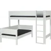 Manis-h GLEN Middenhoog Combi-Bed Met Lattenbodem - 90 x 160 cm