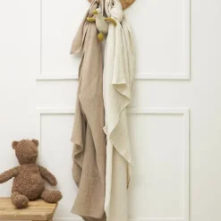 Meyco Baby Uni Inbakerdoek - 2 Stuks - Soft Sand/Greige