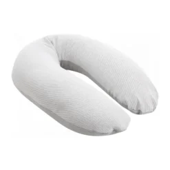 Meyco Baby Uni Relaxhoes Voedingskussen - Pre-Washed Hydrofiel - Soft Olive
