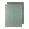 Meyco Cheetah Wieglaken Forest Green 75 x 100 cm 2 Stuks
