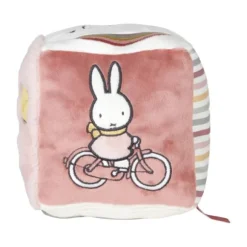 Nijntje Fluffy Activiteitenkubus - Pink