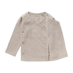 Noppies Rib Nanyuki Shirt Taupe Melange Mt. 50