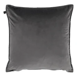 Overseas Middlestitch Kussen - 60 x 60 cm– Velours – Beige
