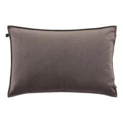 Overseas Middlestitch Kussen – 40 x 60 cm - Velours – Olive
