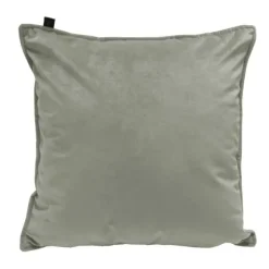 Overseas Middlestitch Velours Kussen Olive 45 x 45 cm