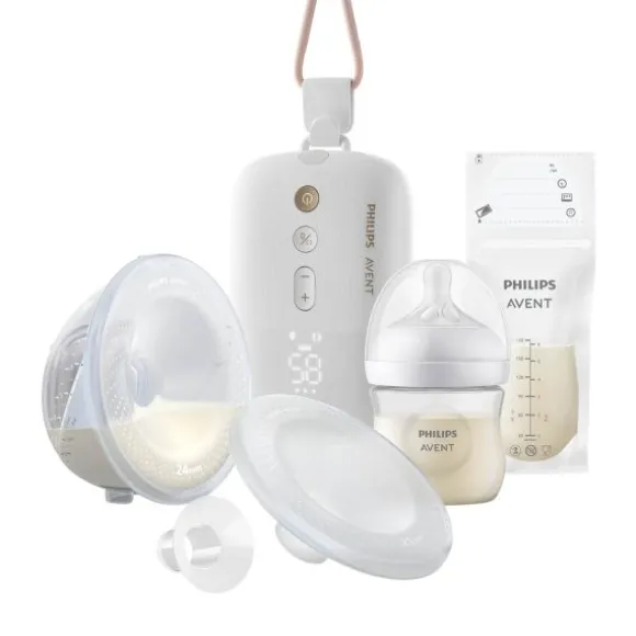 Philips Avent Borstkolf - Handsfree Enkelzijdig + Melkbewaarzakje