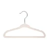 Puck Kledinghanger - Antislip - 6 Stuks - Ecru