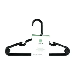 Puck Kledinghanger - 8 Stuks - Wit