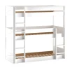 Scott Triple Stapelbed - Wit - 90 x 200 cm