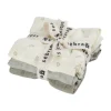 Sebra Hydrofiele Doeken Set - Sophora Leaves Mist Green - 3 Stuks
