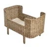 Smallstuff Poppenbed - Rosaline - Natural Seagrass