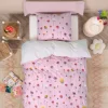 Snurk Bloom Dekbedovertrek – 140 x 200/220 cm – Pink
