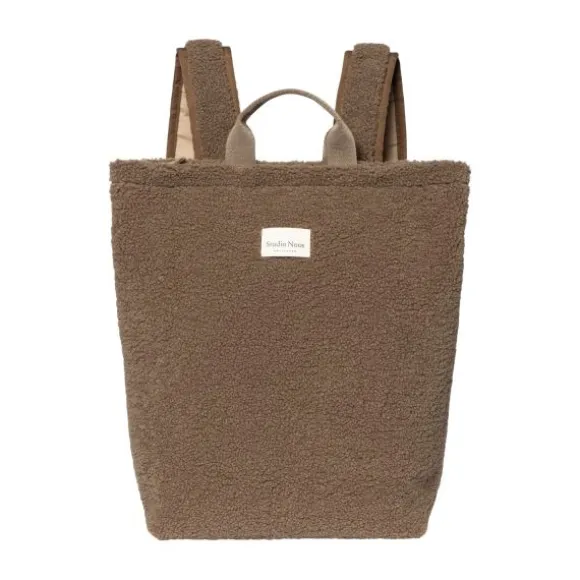 Studio Noos Backpack - Adult - Teddy - Brown