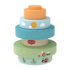 Tiny Love Farmers Funday Stapeltoren - Hout