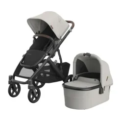 UPPAbaby VISTA V3 Kinderwagen Bundel - Evelyn | Dubatti by Römer Babysafe Pro Autostoeltje | Dubatti by Römer Vario Base 5Z
