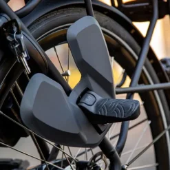 Urban Iki Junior Fietsstoeltje - Suzume Grey/Bincho Black - Zonder Montagekader