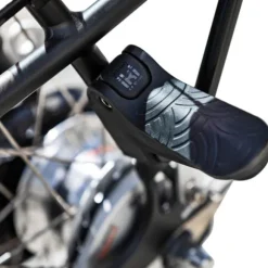 Urban Iki Junior Fietszitje - Bincho Black / Kurumi Brown