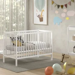 Vipack Dino Babybed - 60 x 120 cm - Natuur