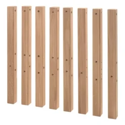 Vipack Forrest Dakbenen Kajuitbed - Beuk Wit