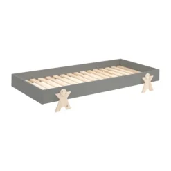 Vipack Modulo Bed 90 x 200 Cm Smiley Grijs