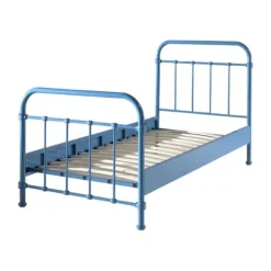 Vipack New York Bed Metaal Geel 90 x 200 cm