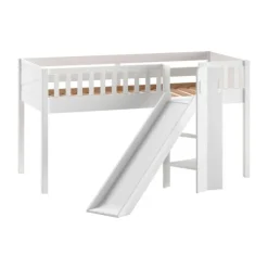 Vipack Scott Hoogslaper - Glijbaan - Wit