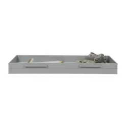 Woood Dennis Bedlade Betongrijs 90 x 200 cm