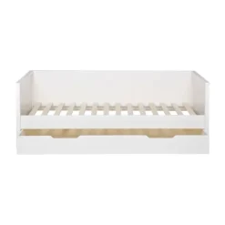 Woood Nikki & Jade Bedlade Wit 90 x 200 cm