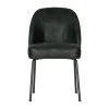 Woood Vogue Eetkamerstoel – Leer – Zwart